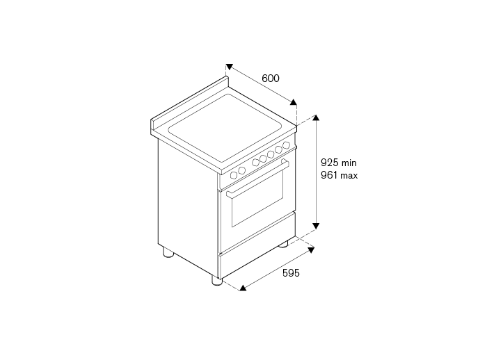 60 cm Inductie Elektrische Oven top line | Bertazzoni